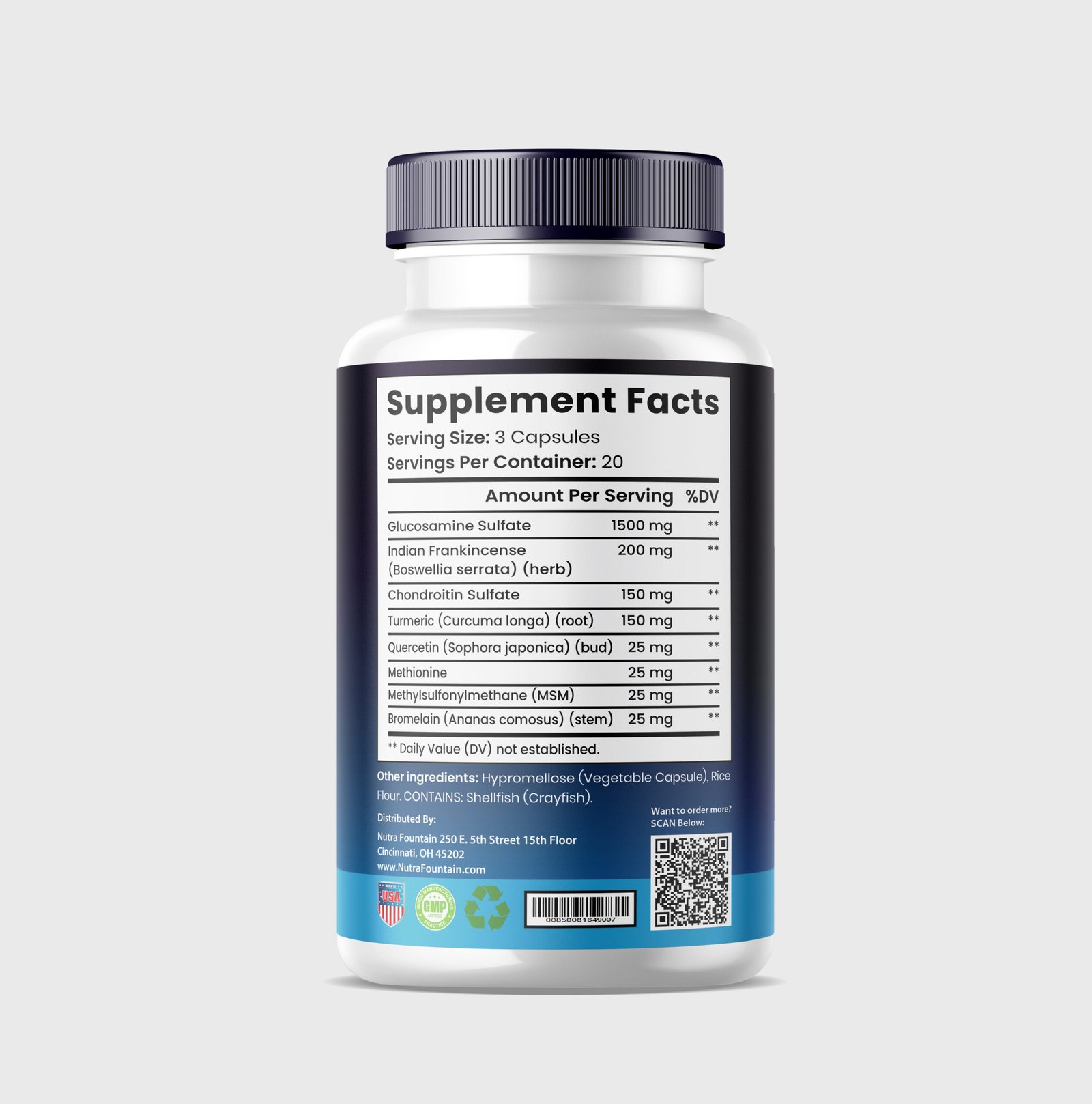 Nutra Fountain Ultra Joint Flex Capsules